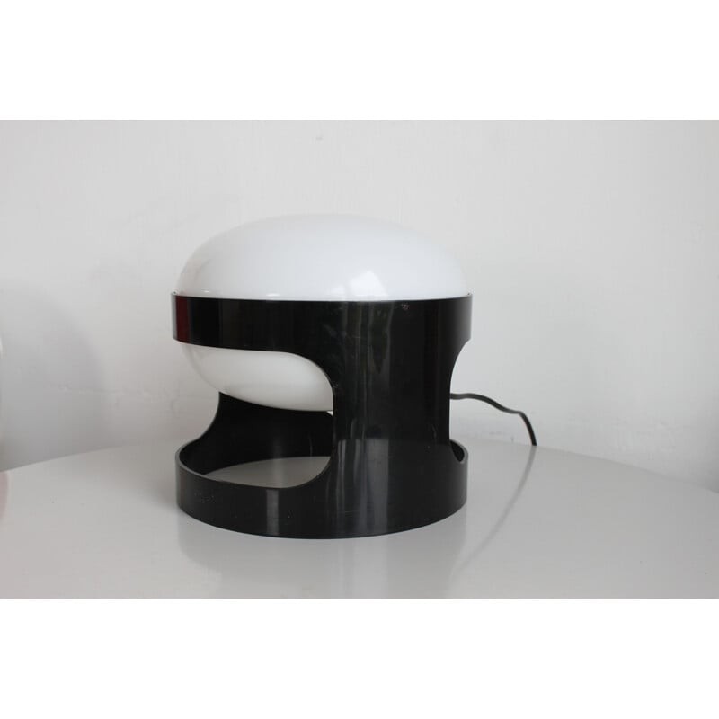 Lampe KD27 noire par Joe Colombo pour Kartell