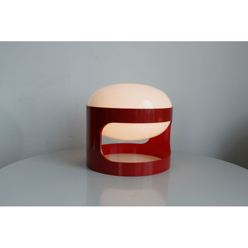 Red KD27 lamp by Joe Colombo for Kartell