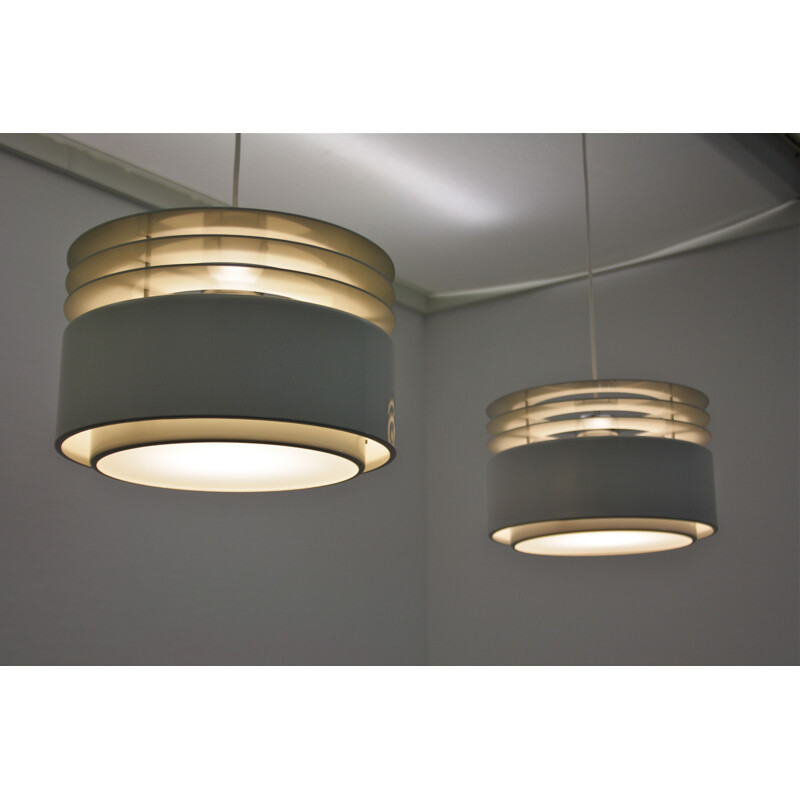 Pair of Hydra pendant lamps by Jo Hammerborg