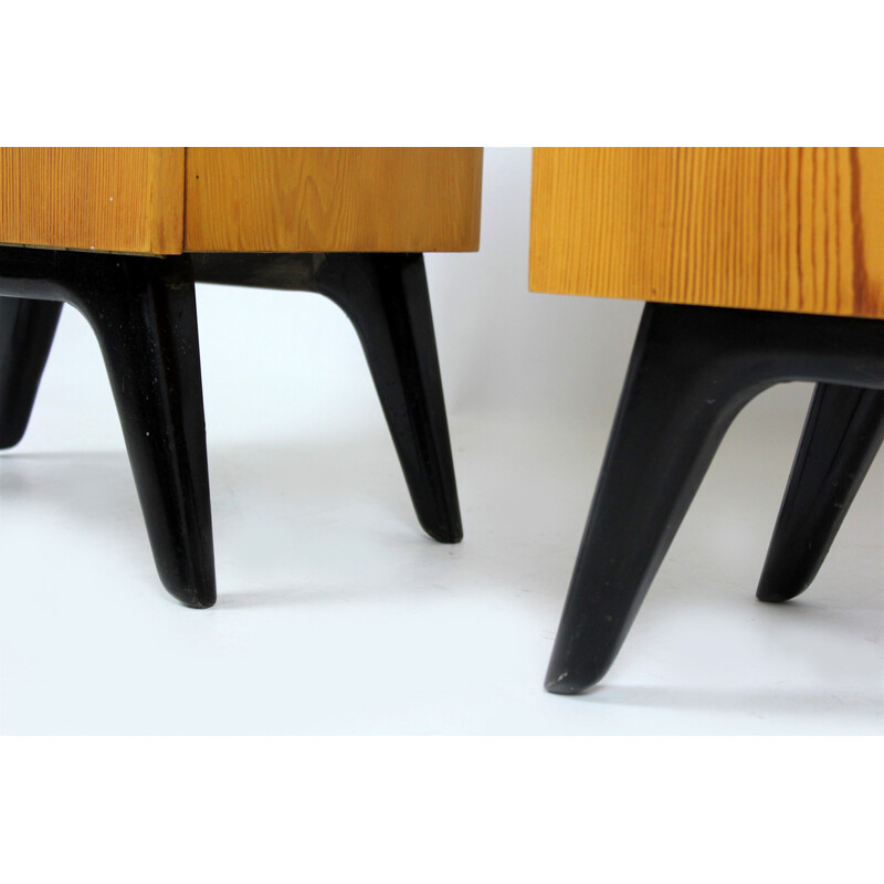 Paire de tables de chevet par UP Zavody