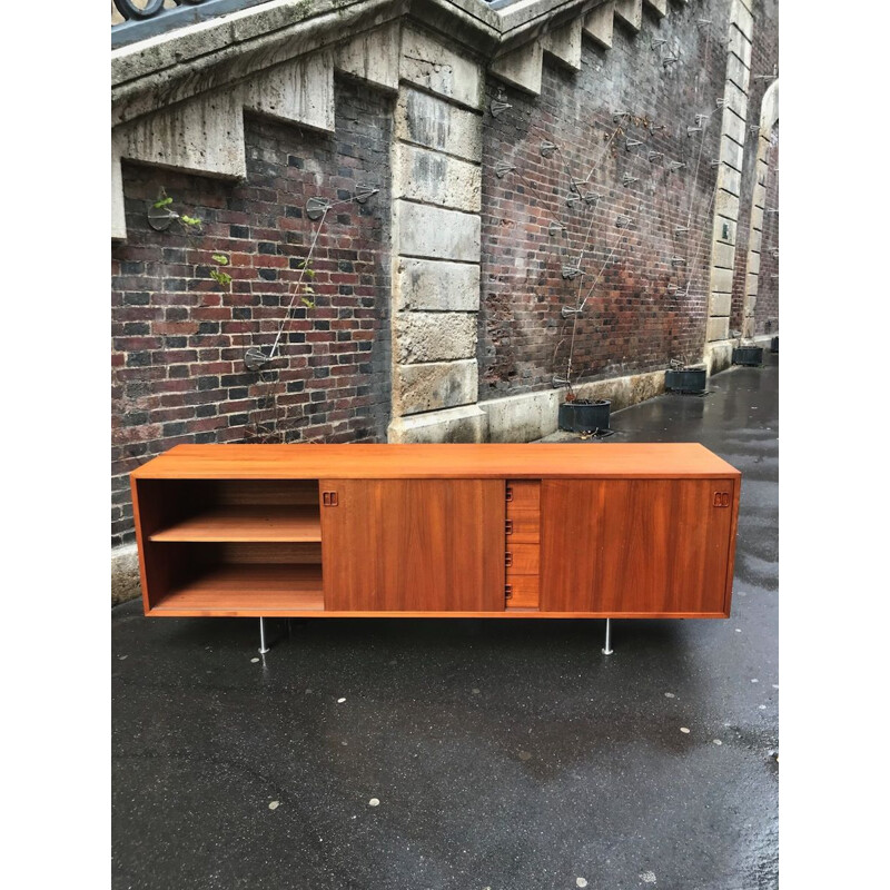 Vintage sideboard in teak, Danish, 1960s 