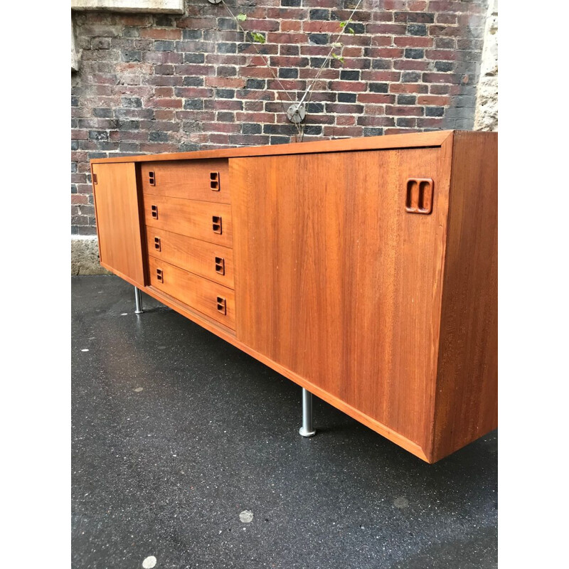 Vintage sideboard in teak, Danish, 1960s 