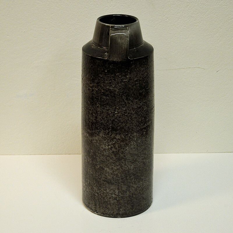 Vintage vase Verona in Ceramic by Ingrid Atterberg for Upsala Ekeby, Sweden 1960s