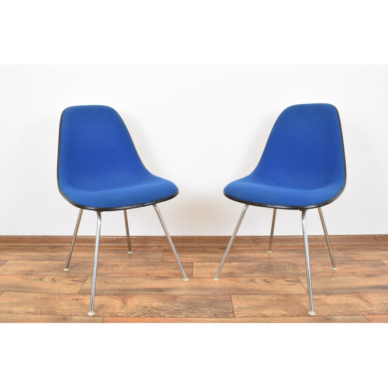 Set of 2 desk chairs DSX by Charles & Ray Eames for Herman Miller, 1960s