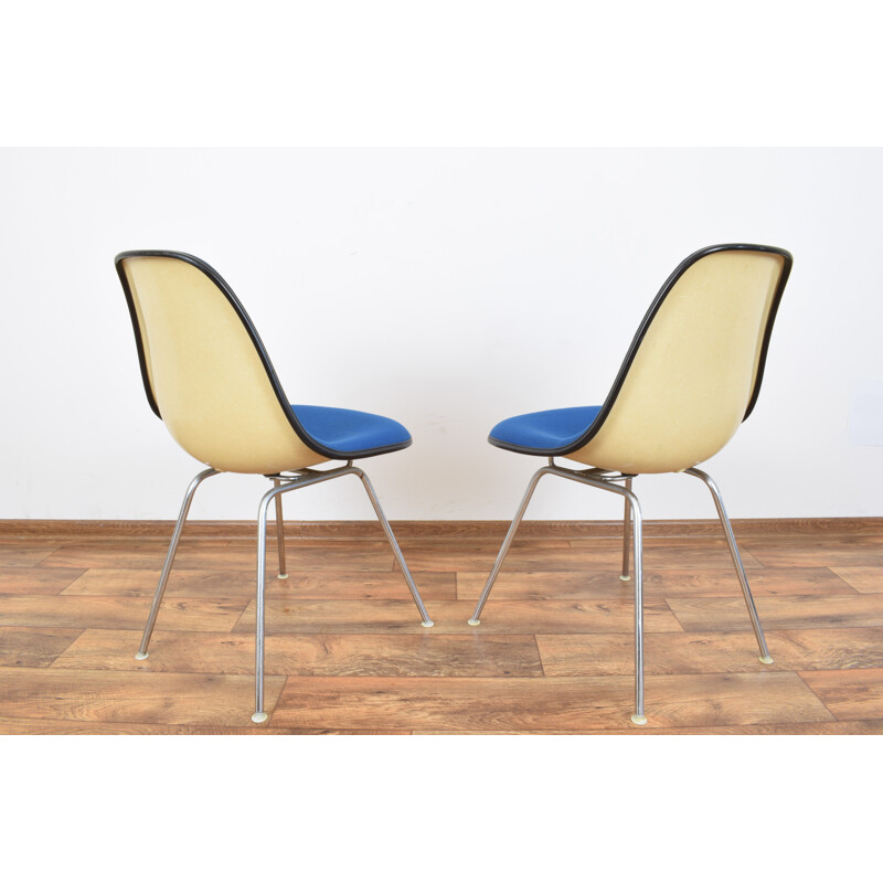 Set of 2 desk chairs DSX by Charles & Ray Eames for Herman Miller, 1960s