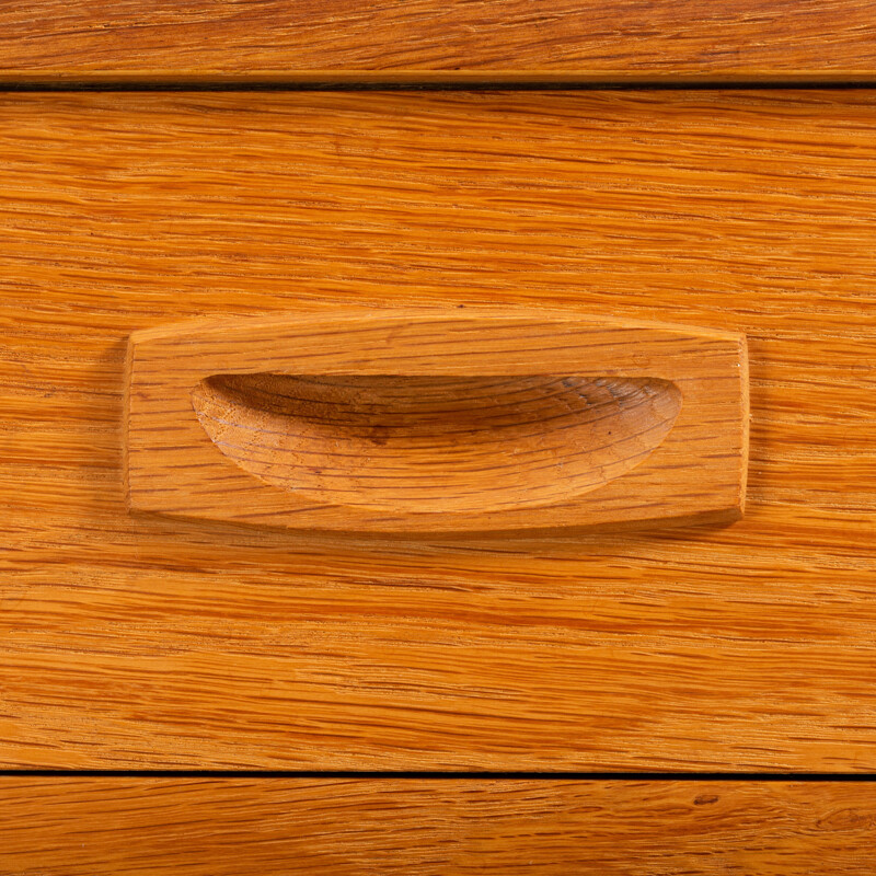 vintage Chest of Drawers in oak by Egebjerg Møbelfabrik Vinderup, 1960s