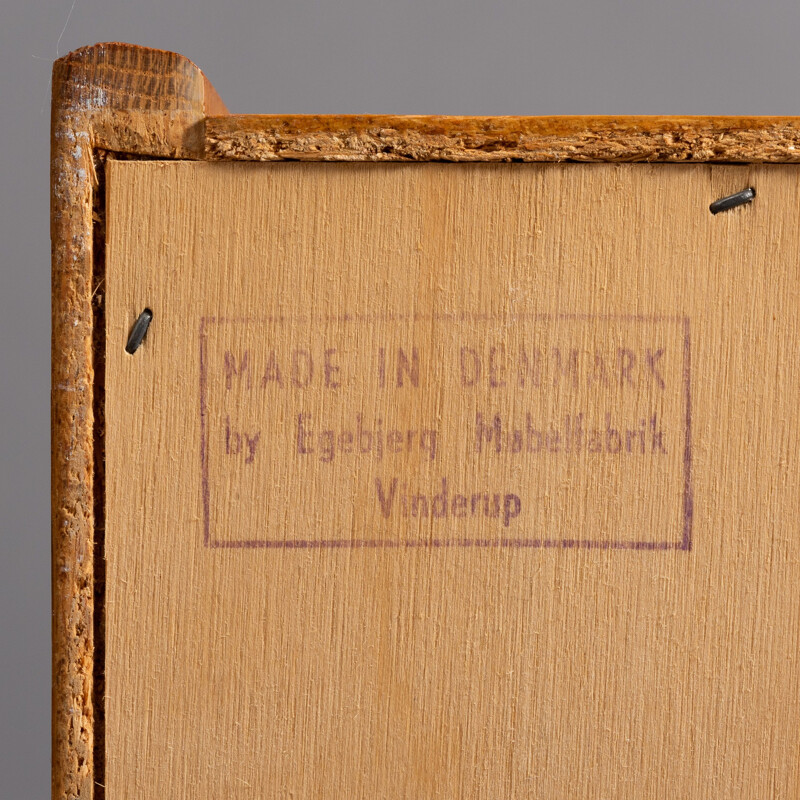 Commode vintage en chêne de Egebjerg Møbelfabrik Vinderup, années 1960