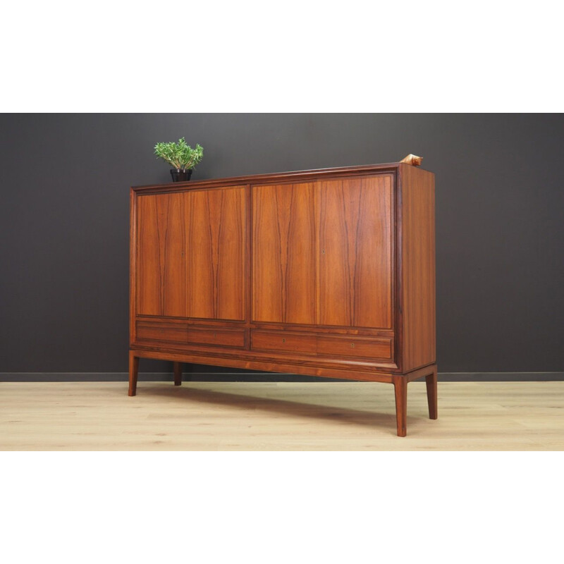 Vintage highboard in rosewood