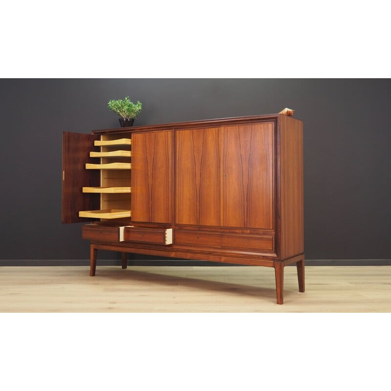 Vintage highboard in rosewood