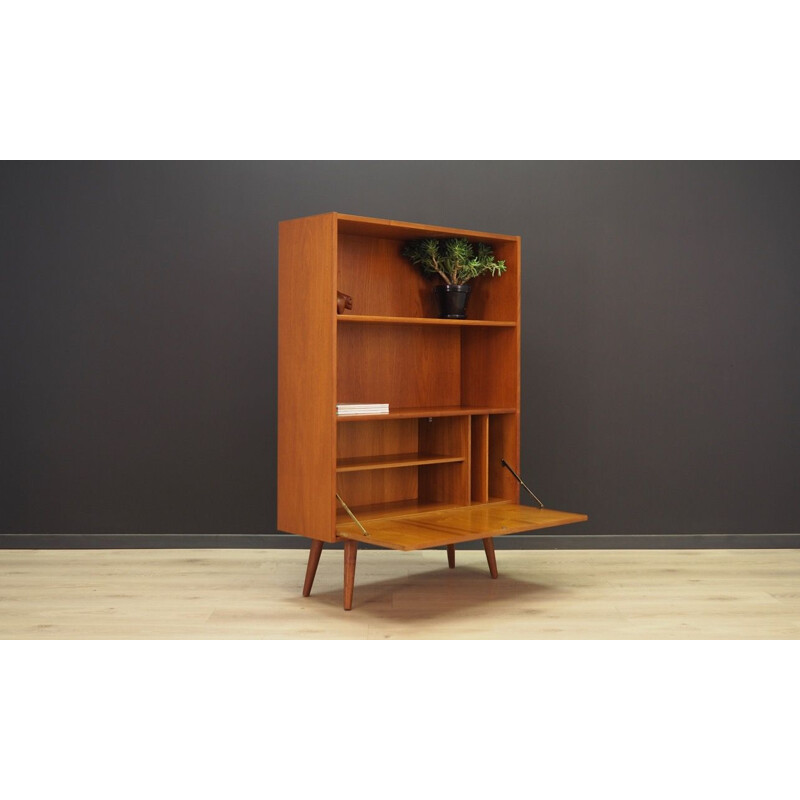 Vintage teak bookcase danish design