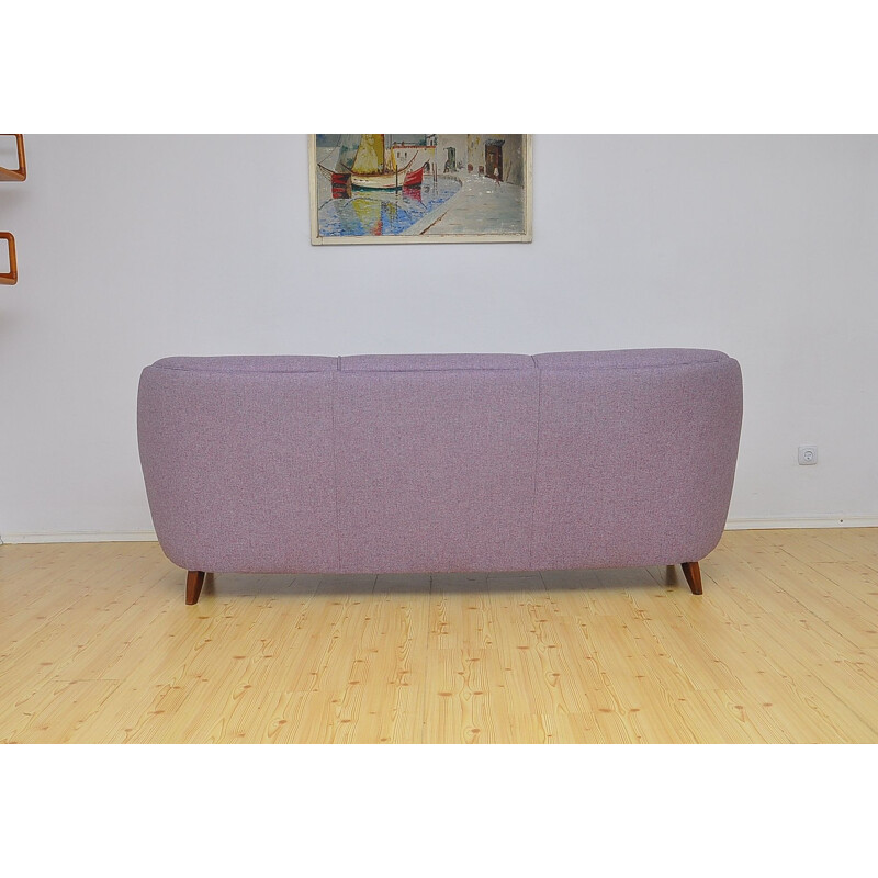 Vintage sofa in wool 1950