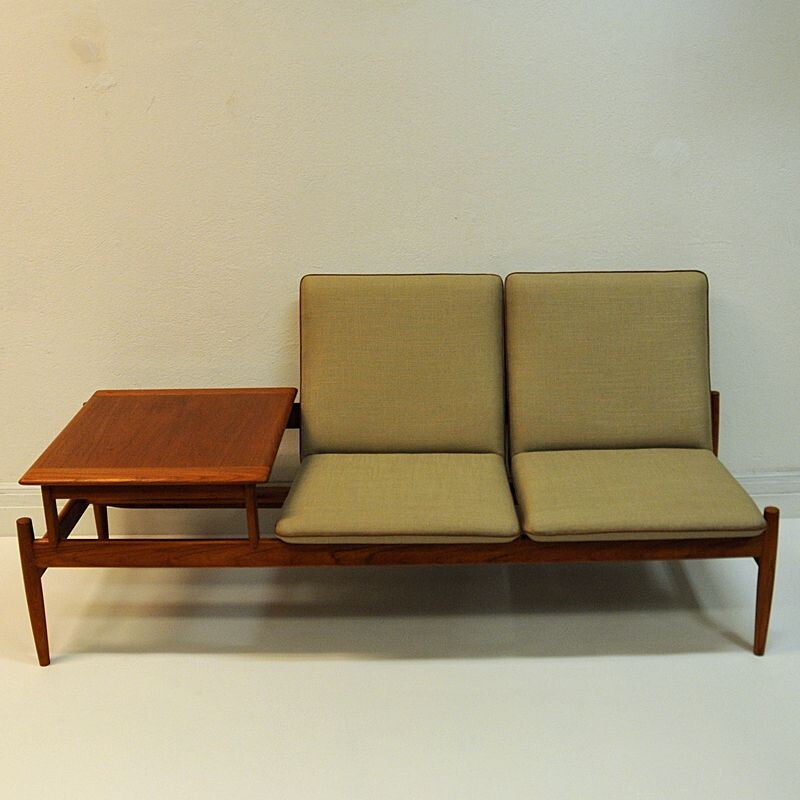 Vintage sofa module set Saga with table by Gunnar Sørlie