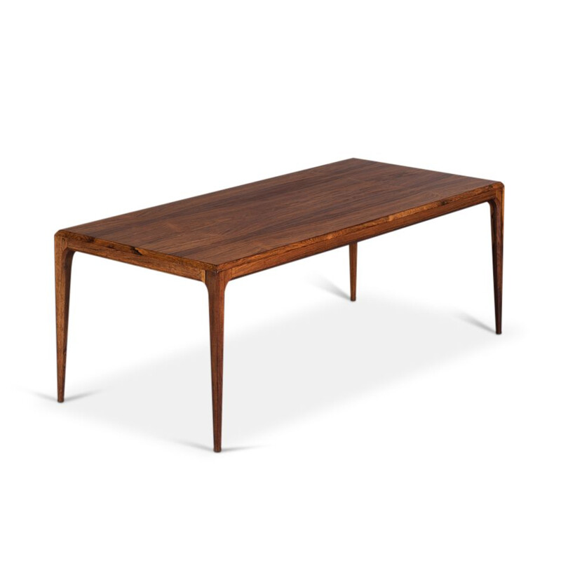 Vintage Danish teak coffee table by Johannes Andersen for CFC Silkeborg