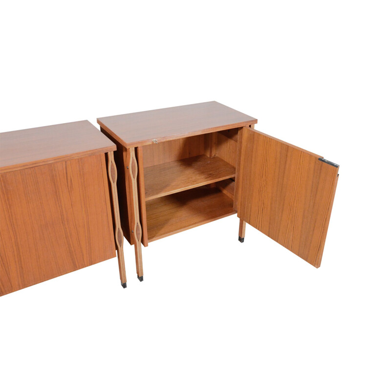 2 vintage Cabinets Taormina by Ico & Luisa Parisi for MIM, 1958