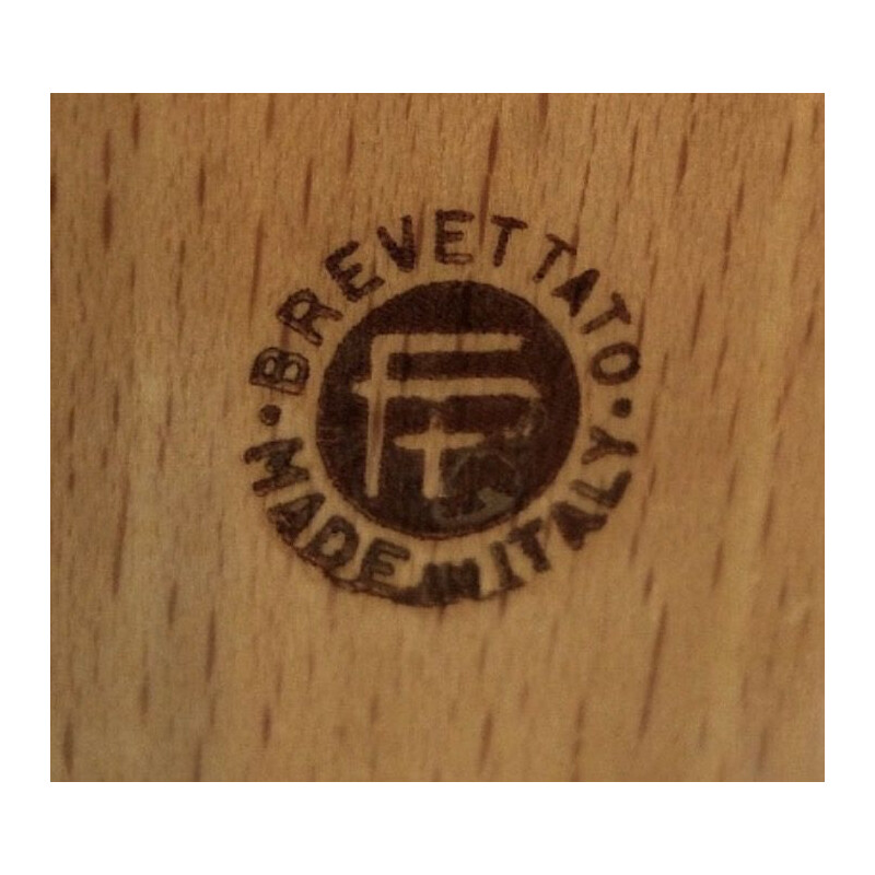 Vintage Italian beechwood valet by Ico Parisi for Fratelli Reguitti 1950