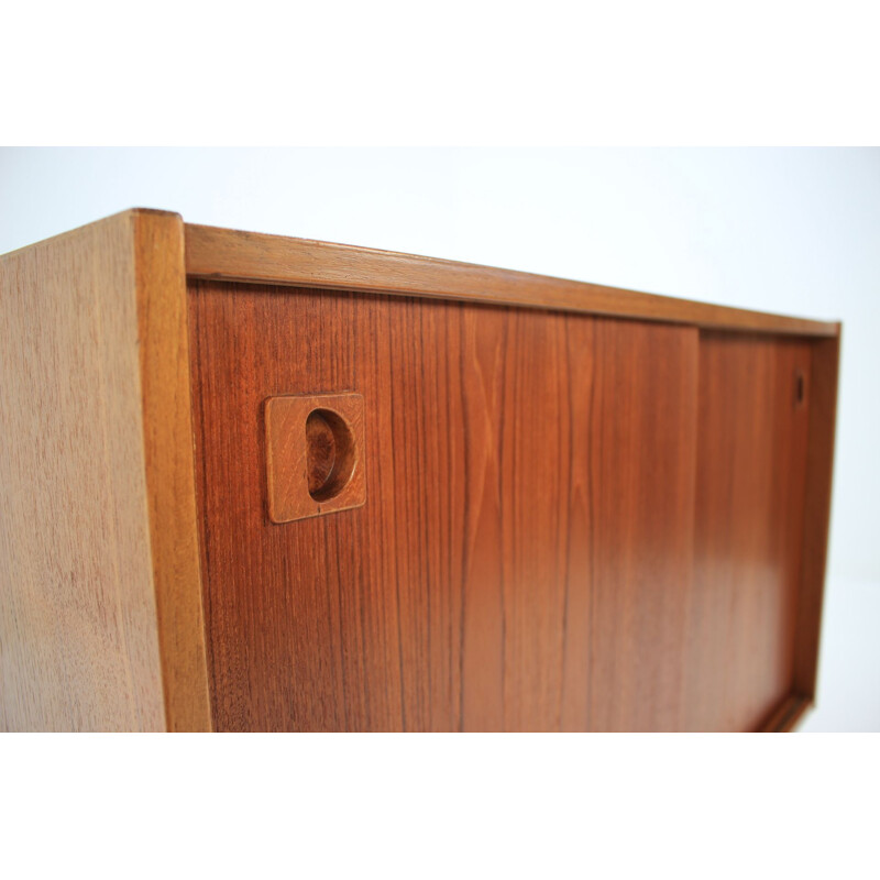 Vintage upcycled teak danish cabinet from the 60s