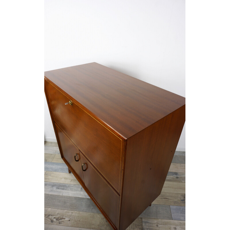 Vintage wooden secretary from the 50s by Multilux