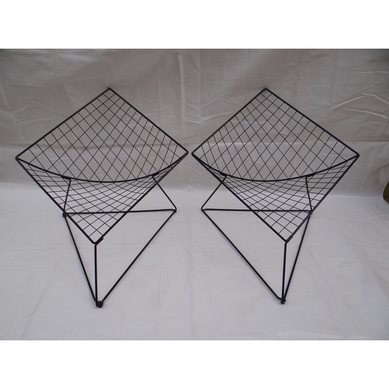 Vintage pair of OTI armchair by Niels Gammelgaard 1980