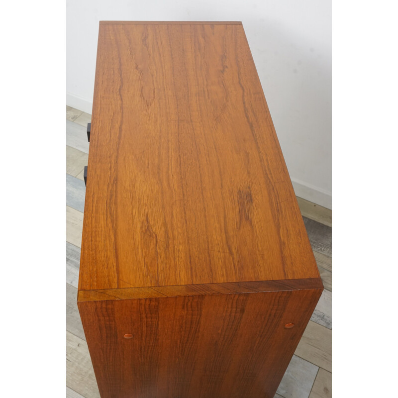 Small vintage sideboard in teak from the 60s