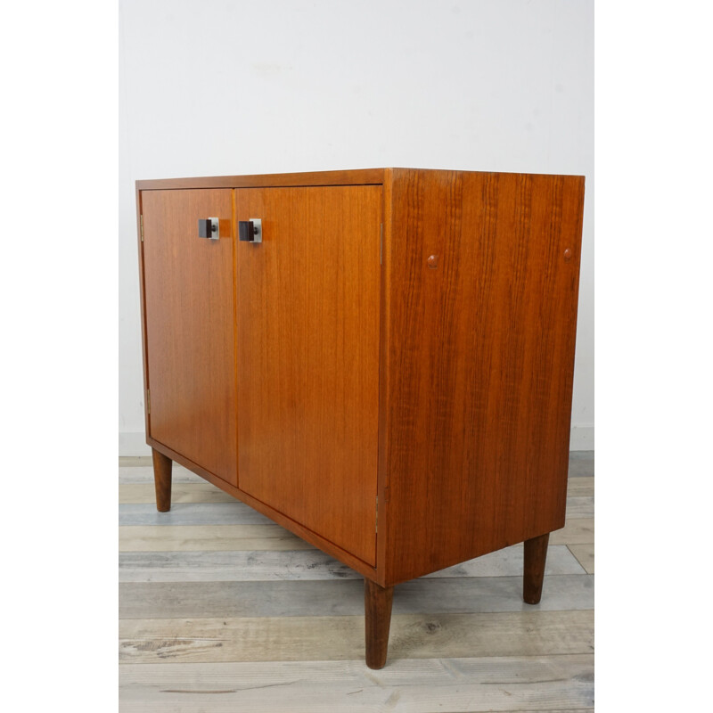 Small vintage sideboard in teak from the 60s