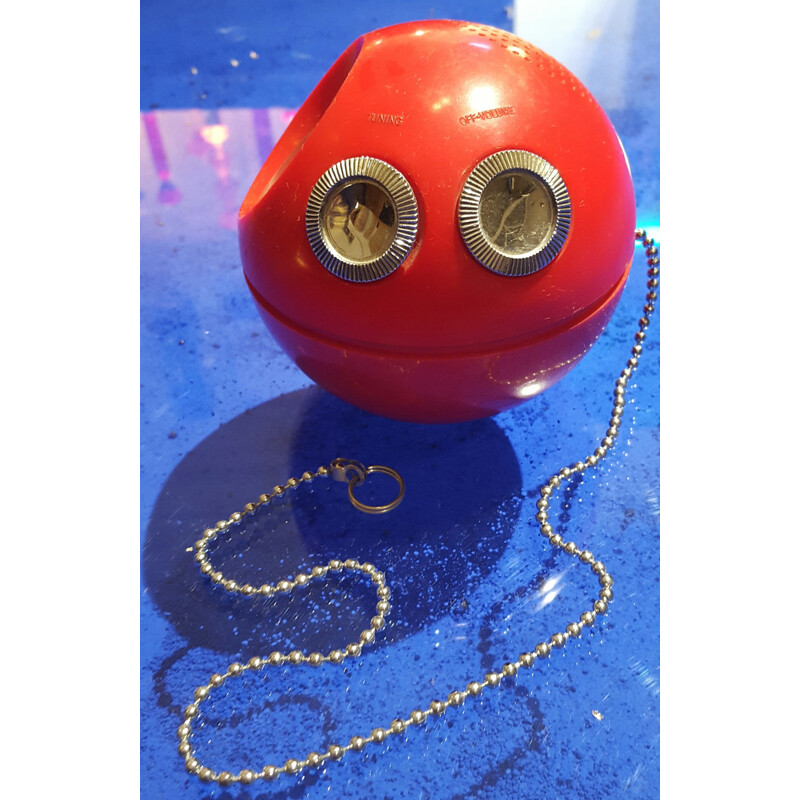 Red ball radio Paca-Man - 1970s