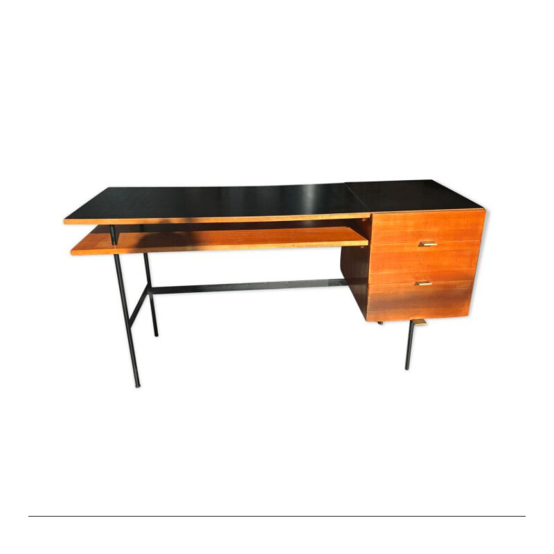 Vintage Office desk with 3 drawers 1950