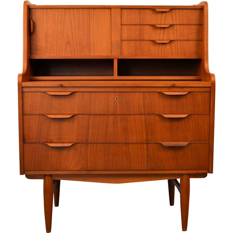 Vintage Danish secretary design Storgaard and Nielsens in teak