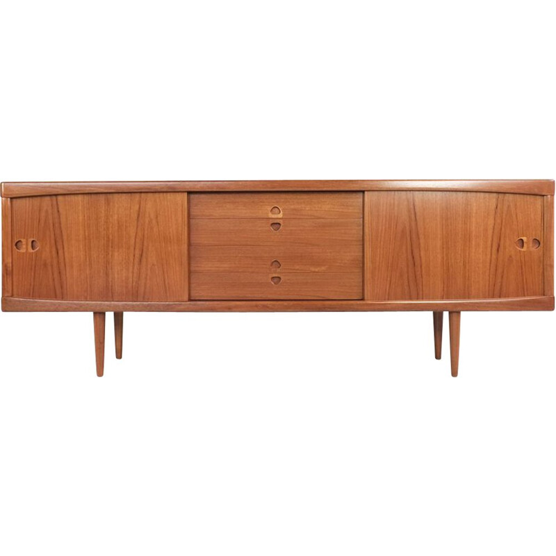 Vintage sideboard in teak by HW Klein for Bramin