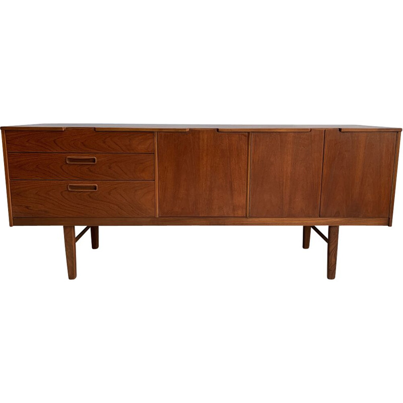 Vintage teak sideboard 3 drawers