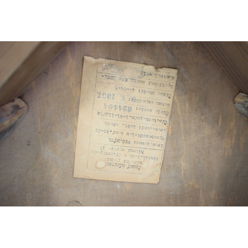 Spider side table by Jindřich Halabala, 1957