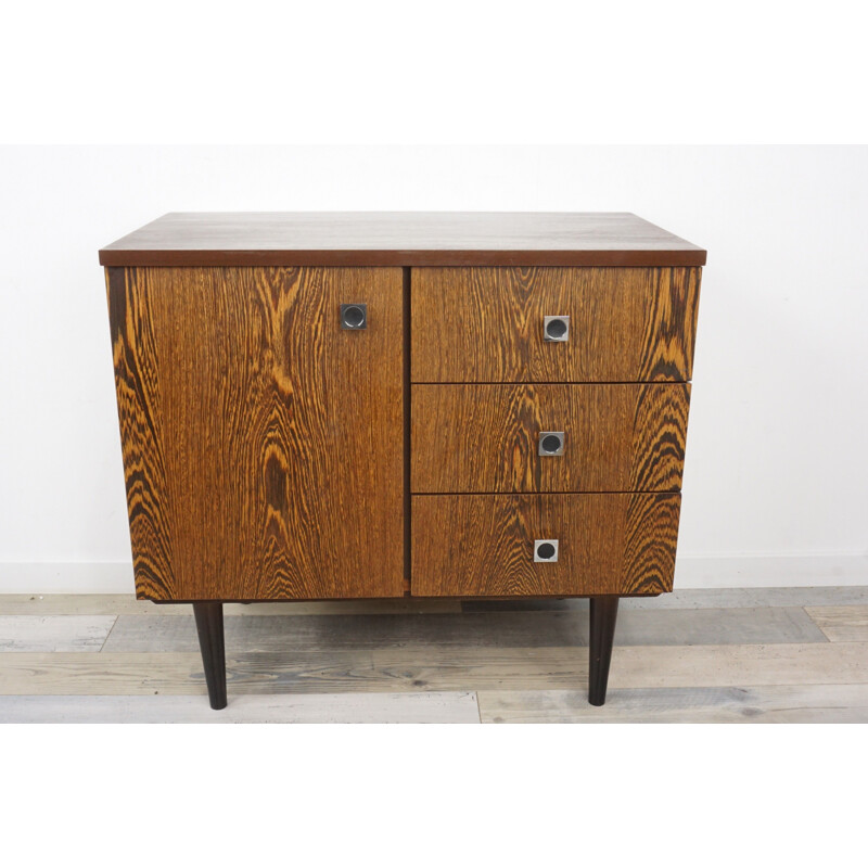 Vintage chest of drawers in Wenge 50-60s
