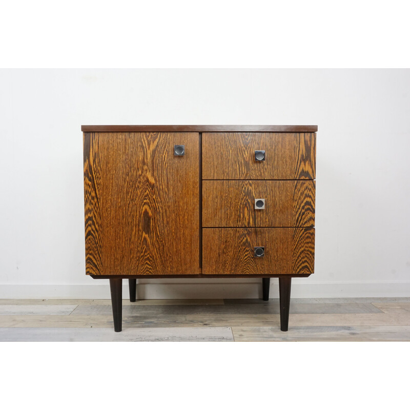 Vintage chest of drawers in Wenge 50-60s