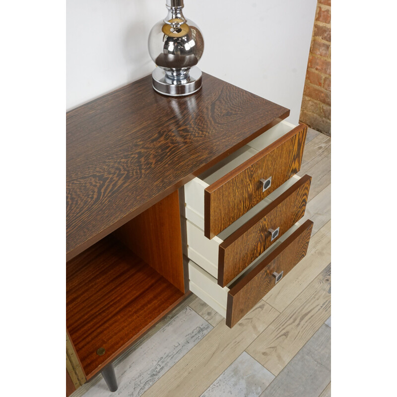 Vintage chest of drawers in Wenge 50-60s