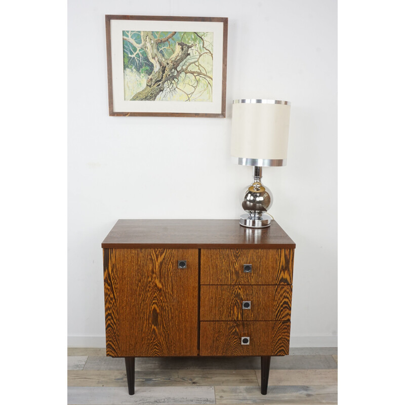 Vintage chest of drawers in Wenge 50-60s