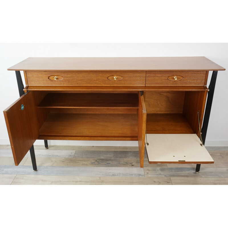 Vintage sideboard in teak 60s 