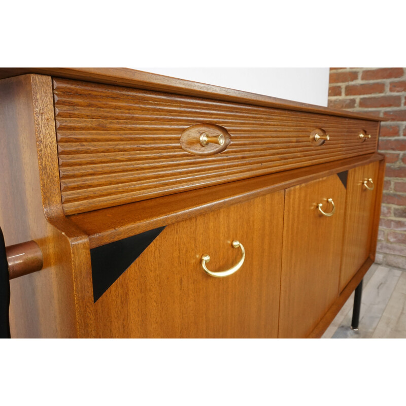 Vintage sideboard in teak 60s 