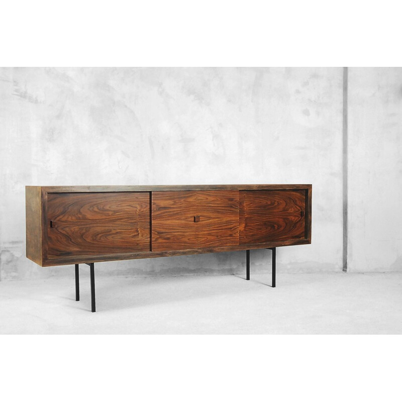 Enfilade vintage en palissandre, scandinave, années 1960