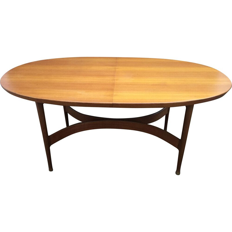 Vintage dining table Jacques Hauville 