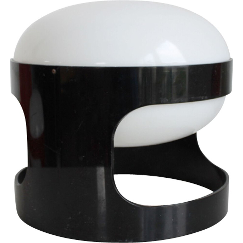 Lampe KD27 noire par Joe Colombo pour Kartell