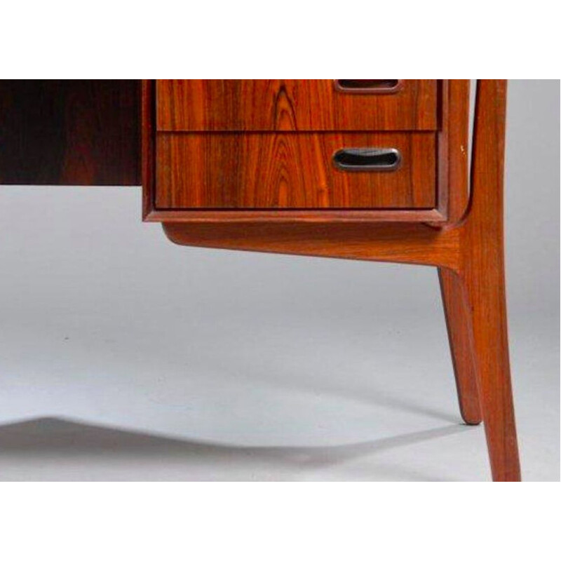 Vintage desk in rosewood by Svend Aage Madsen for H.P. Hansen