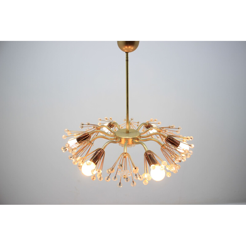 Vintage chandelier Sputnik Emil Stejnar Rupert Nikoll