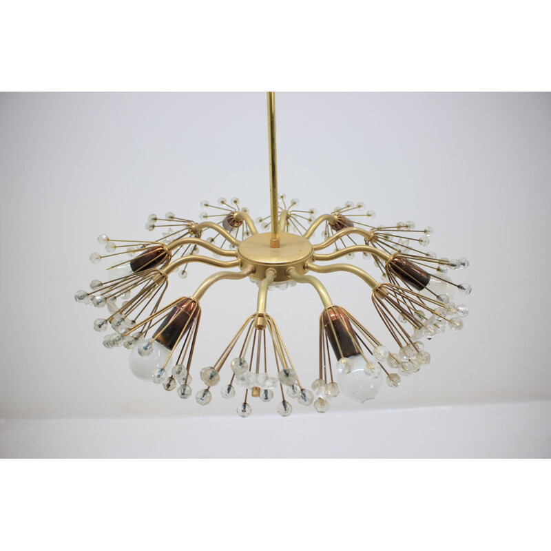 Vintage chandelier Sputnik Emil Stejnar Rupert Nikoll