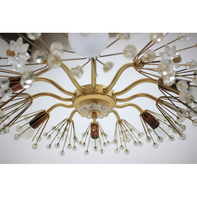 Vintage chandelier Sputnik Emil Stejnar Rupert Nikoll