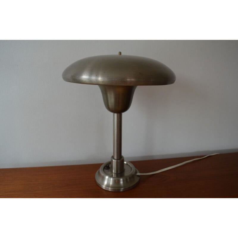 Lampe vintage de table Bauhaus vintage chrome