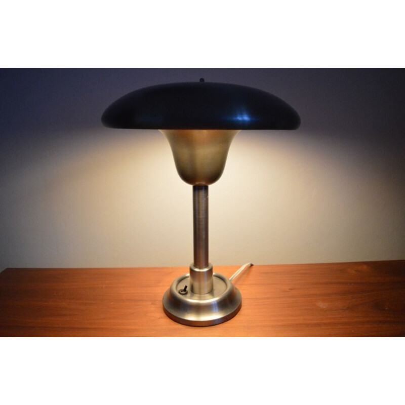 Lampe vintage de table Bauhaus vintage chrome
