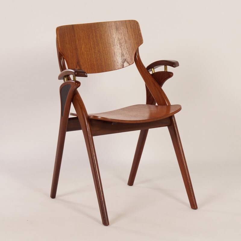 Vintage chair by Hovmand Olsen for Mogens Kold , 1960s