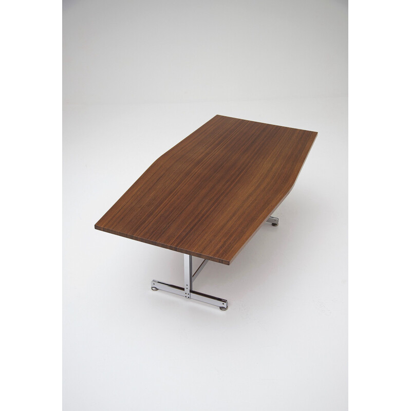 Vintage dining table in Wenge by Jules Wabbes 