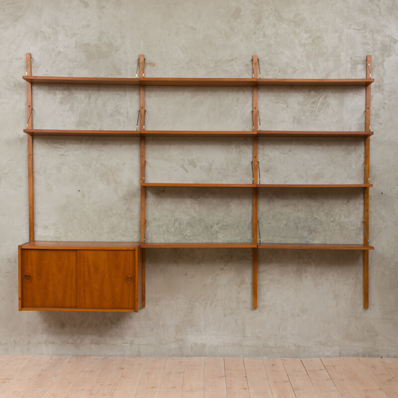 Vintage danish shelf in teak by  Poul Cadovius in the 60s