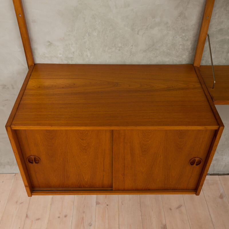 Vintage danish shelf in teak by  Poul Cadovius in the 60s