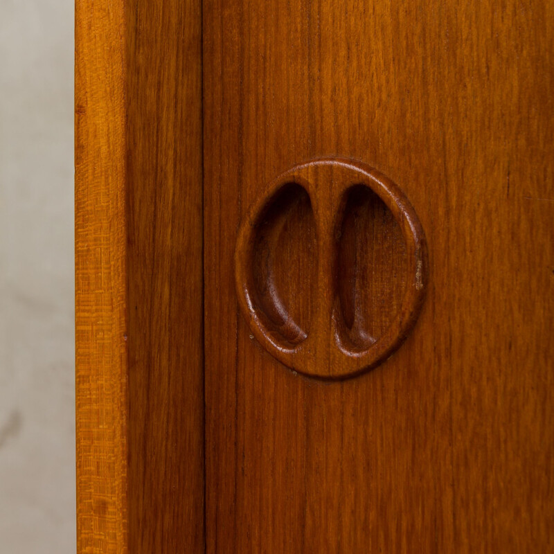 Vintage danish shelf in teak by  Poul Cadovius in the 60s